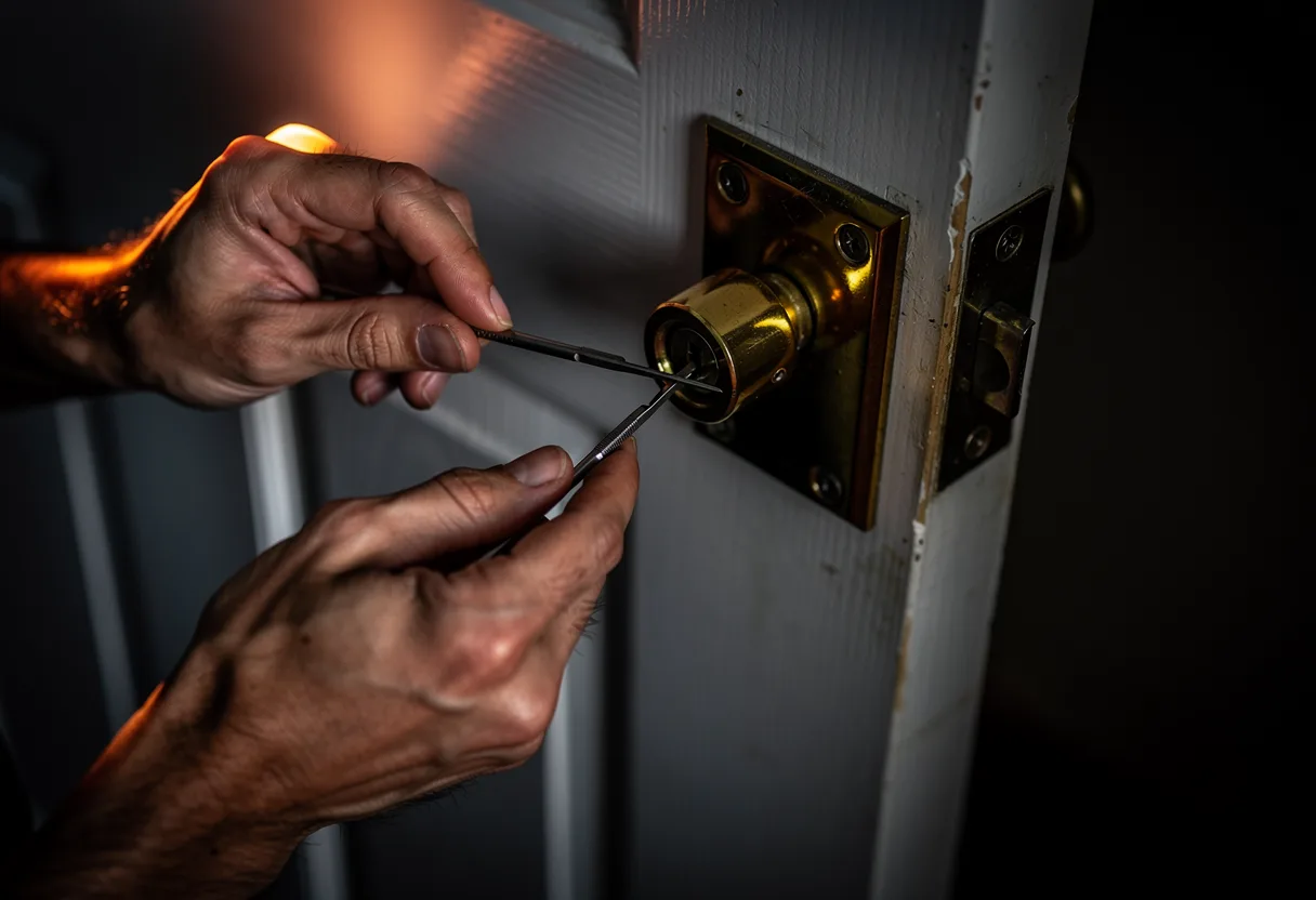 Ouverture de porte